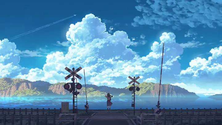 海边的道口